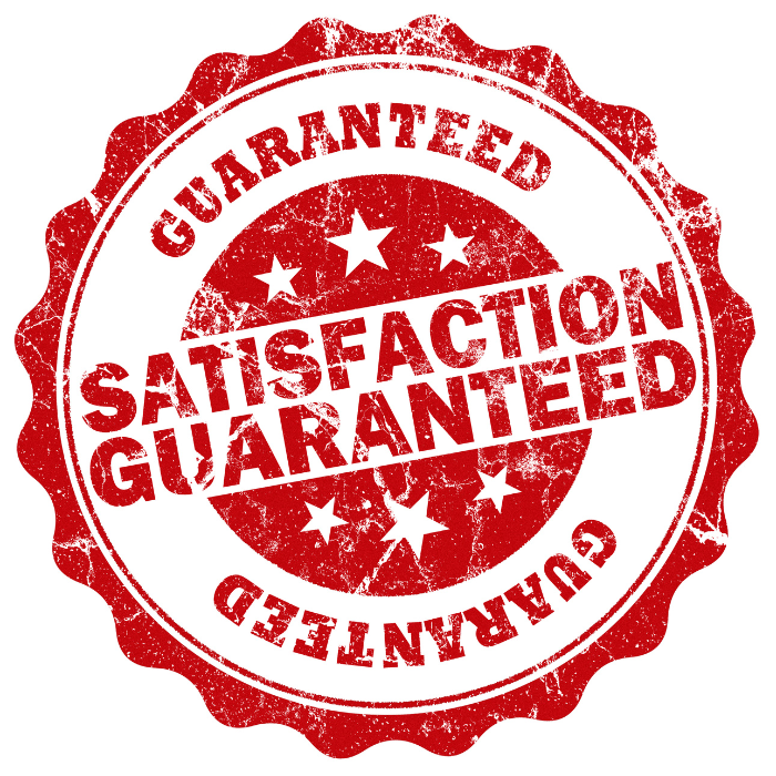 Satisfaction Guarantee